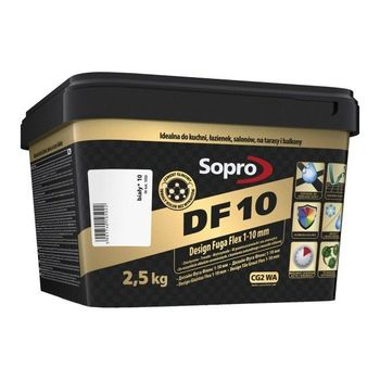 Затирка для швів Sopro DF 10 1050 біла №10 (2,5 кг) - зображення 1