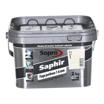 Затирка для швів Sopro Saphir 9506 ваніль №30 (2 кг) - зображення 1