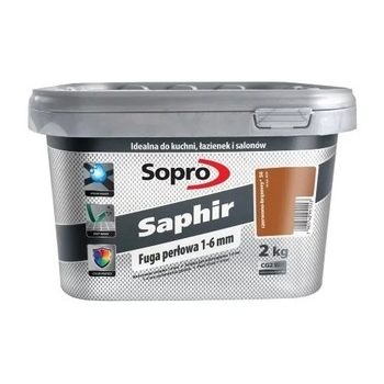 Затирка для швів Sopro Saphir 9529 червоно-коричнева №56 (2 кг) - зображення 1
