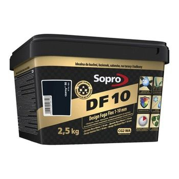 Затирка для швов Sopro DF 10 1061 черная №90 (2,5 кг) - зображення 1