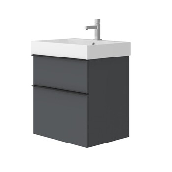 Шафка з умивальником Manhattan Mh-60 сірий Juventa - зображення 1