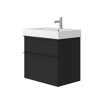 Шафка з умивальником Manhattan Mh-70 чорний Juventa - зображення 1