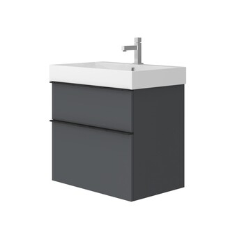 Шафка з умивальником Manhattan Mh-70 сірий Juventa - зображення 1
