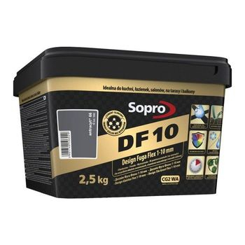 Затирка для швов Sopro DF 10 1060 антрацит №66 (2,5 кг) - зображення 1