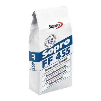 Клей для плитки Sopro FF 455 білий (5 кг) - зображення 1