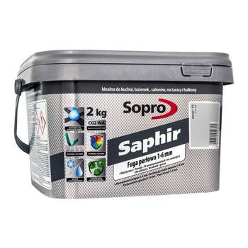 Затирка для швів Sopro Saphir 9503 сіра №15 (2 кг) - зображення 1