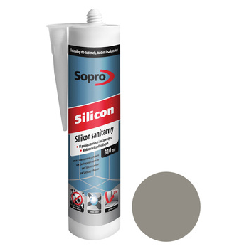 Силикон Sopro Silicon 034 песчано-серый №18 (310 мл) - зображення 1