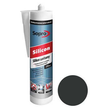 Силікон Sopro Silicon 061 чорний №90 (310 мл) - зображення 1