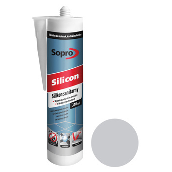Силікон Sopro Silicon 037 світло-сірий №16 (310 мл) - зображення 1