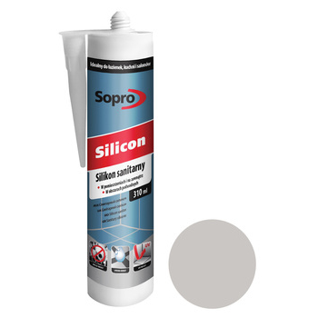 Силикон Sopro Silicon 036 серебряно-серый №17 (310 мл) - зображення 1