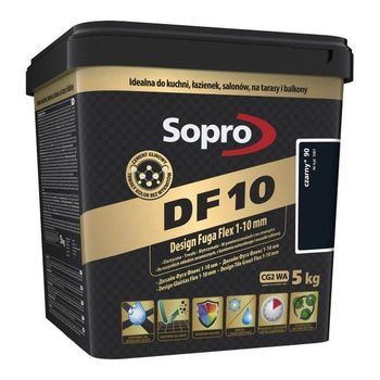 Затирка для швов Sopro DF 10 1061 черная №90 (5 кг) - зображення 1