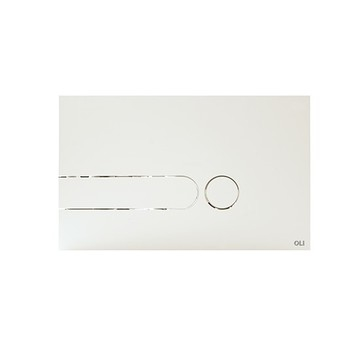 Кнопка зливу IPlate White Soft-touch (670008), OLI - зображення 1