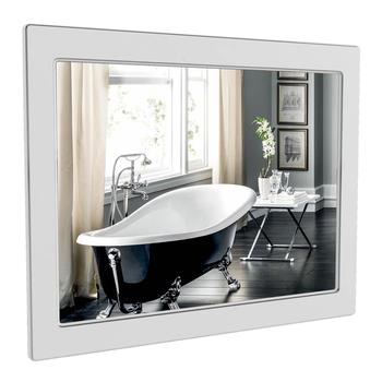Зеркало Беатриче 100 Белый Патина Хром, Аква Родос - зображення 1