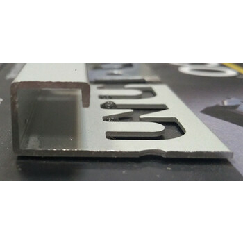 Профіль перехідний з плитки на інший матеріал 10x31x2700 мм, алюміній, Lucciano - зображення 1