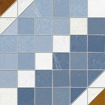 Плитка керамогранітна Seine Marly-R Azul RECT 200x200x8 Vives - зображення 1