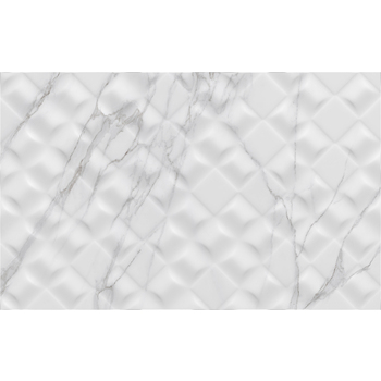 Плитка настенная Elba сатин серый рельеф 250x400x7,5 Golden Tile - зображення 1