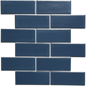 Мозаїка BRICK B 6008 Steel Blue 300x300х9 Котто Кераміка - зображення 1