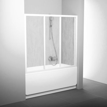Двери для ванны трехэлементные AVDP3-160 Rain, (40VS010241) RAVAK - зображення 1