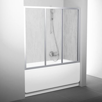 Двері для ванни трьохелементні AVDP3-160 Rain, (40VS0U0241) RAVAK - зображення 1