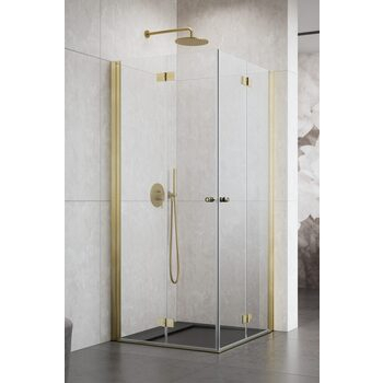 Душові двері Nes Brushed Gold KDD-B 900Lx2000 RADAWAY - зображення 1