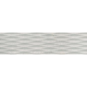 Плитка керамогранітна Masterstone White Decor Waves POL 297x1197x8 Cerrad - зображення 1