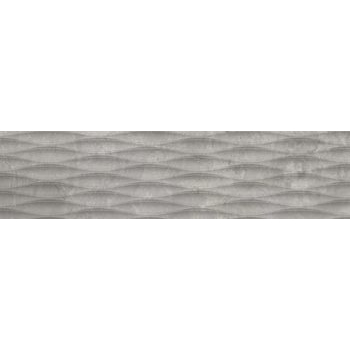 Плитка керамогранітна Masterstone Silver Decor Waves RECT 297x1197x8 Cerrad - зображення 1