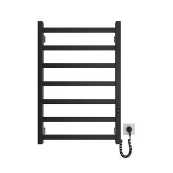 Рушникосушка електрична Emily 530x770 чорний matt Hygge Family - зображення 1