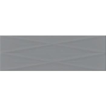 Плитка стінова Dark Grey Lines GLOSSY STR 250x750x10 Opoczno - зображення 1
