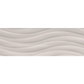Плитка настенная Living Grey Wave RECT 250х750 Ceramika Color - зображення 1