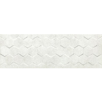 Плитка настенная Universal White Hexagon RECT 250x750x9 Ceramika Color - зображення 1