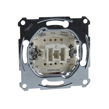 Вимикач 1-клавішний 10A MERTEN (MTN3111-0000), Schneider Electric - зображення 1