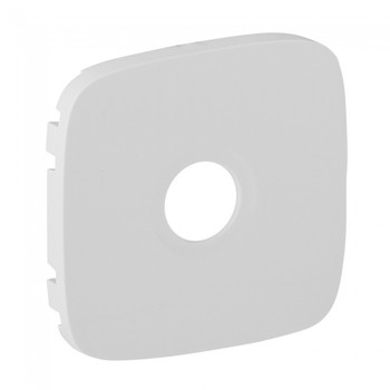 Накладка розетки Male-"F" type TV Valena Allure White 754765 Legrand - зображення 1