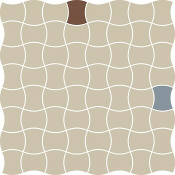 Мозаїка Modernizm Bianco Mix A 308,6x308,6x6 Paradyz - зображення 1