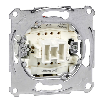 Вимикач 1-клавішний 10A MERTEN (MTN3116-0000), Schneider Electric - зображення 1