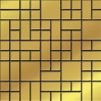 Мозаика Gold Glass 250x250 Ceramika Color - зображення 1