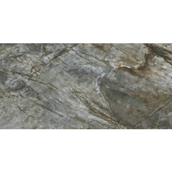 Плитка керамогранітна Brazilian Quartzite Black RECT 597x1197x8 Cerrad - зображення 1