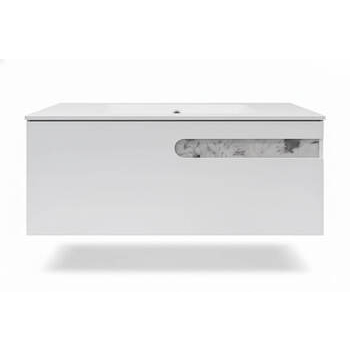 Шафка під умивальник Case 900 White Air-Line - зображення 1