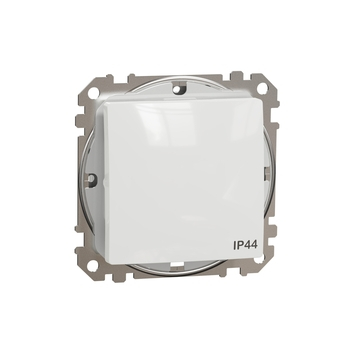 Перемикач 1-клавішний IP44 Білий Sedna Design & Elements (SDD211106), Schneider Electric - зображення 1