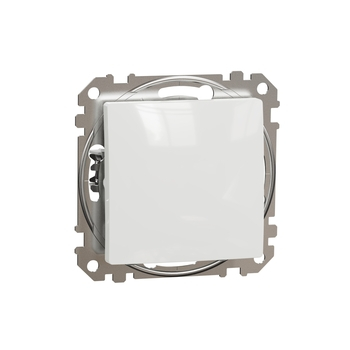 Перемикач 1-клавішний Білий Sedna Design & Elements (SDD111106), Schneider Electric - зображення 1