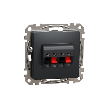 Аудіорозетка Чорний Sedna Design & Elements (SDD114411), Schneider Electric - зображення 1