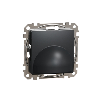Розетка для виводу кабеля Чорний Sedna Design & Elements (SDD114903), Schneider Electric - зображення 1