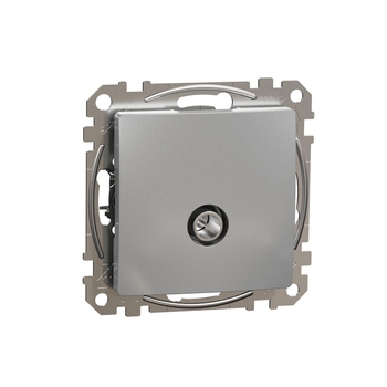 Розетка TV кінцева Алюміній Sedna Design & Elements (SDD113471), Schneider Electric - зображення 1