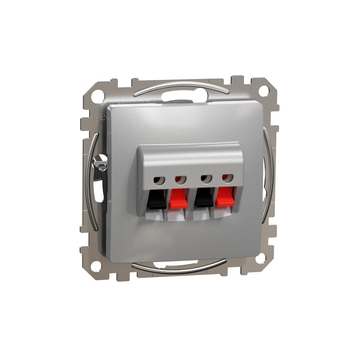 Аудіорозетка Алюміній Sedna Design & Elements (SDD113411), Schneider Electric - зображення 1