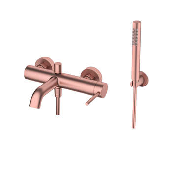 Змішувач для ванни FLY мідь брашована ZESTAW-FLY-27-BRG EMPORIA - зображення 1