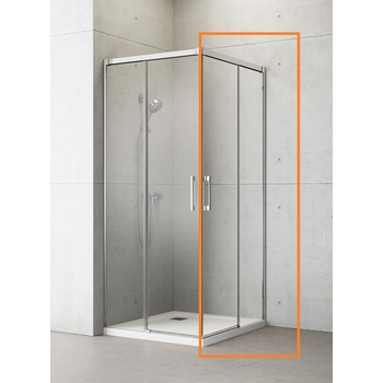 Душова кабіна (половина) Idea 8 Chrome KDD 100 права RADAWAY - зображення 1