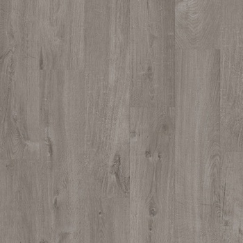 Вінілова підлога Bloom Дуб бавовна затишна сіра 1494х209x6 Quick-Step - зображення 1
