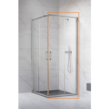 Душова кабіна (половина) Premium Pro Chrome KDD 100 R RADAWAY - зображення 1