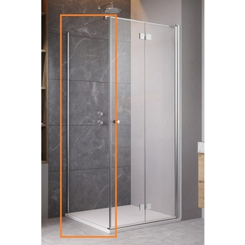 Бокова стінка Essenza Chrome KDJ+S 120x200 RADAWAY - зображення 1