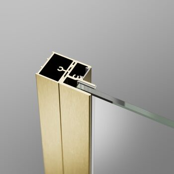Профіль розширювальний Nes Brushed Gold +20 мм RADAWAY - зображення 1