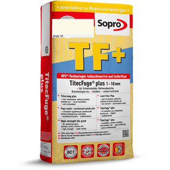 Затирка для швов Sopro TF+ 591 белая №10 (15 кг) - зображення 1